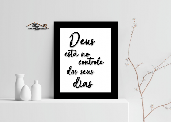 DEUS ESTÁ NO CONTROLE DOS SEUS DIAS