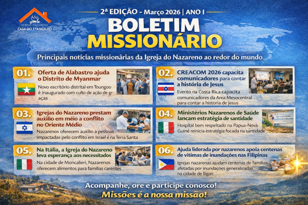 Boletim Missionário - Edição 2 - mar.2026 - Ano I